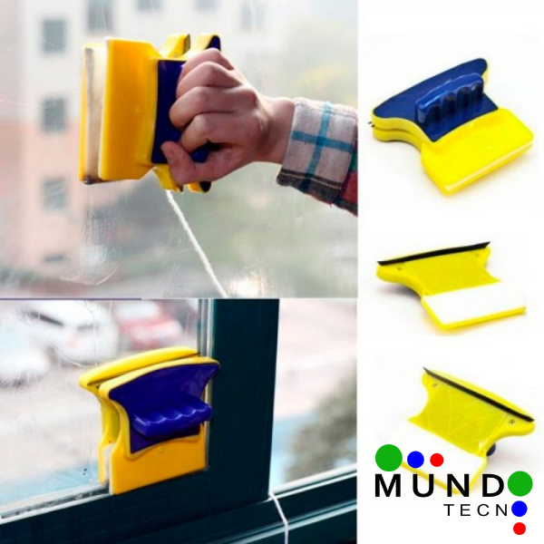 Limpia Vidrios Magnético + HOY 35%OFF
