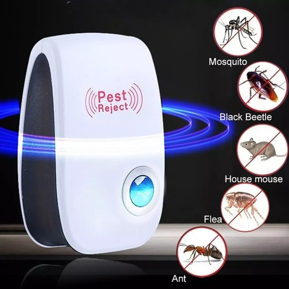 Ahuyentador PRO®️ Ultrasónico Roedores e Insectos + Envio GRATIS