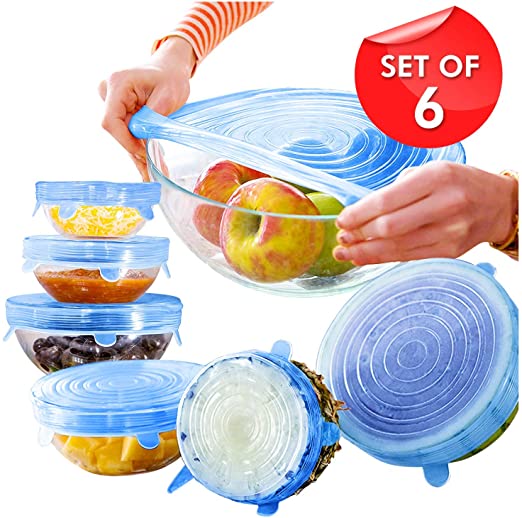 Tapas de Silicona CALIDAD PREMIUM - PACK x6 Uniades - 30%OFF