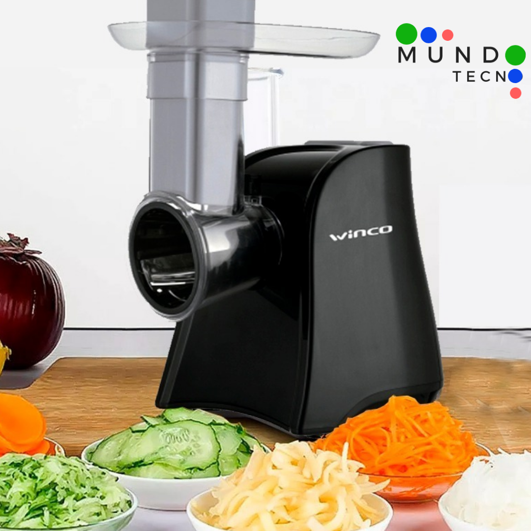 Rallador Eletrico de Verduras y Queso Winco®️ Premium