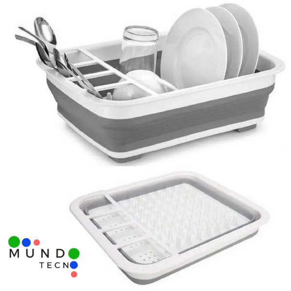 Escurridor Plegable Silicona Premium®️ HOY 40%OFF