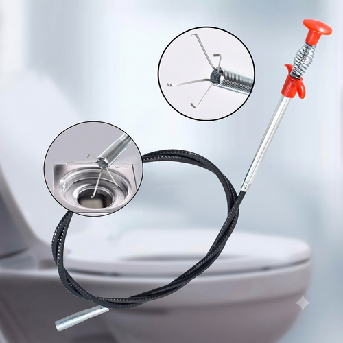 Pinza Garra Flexible®️ · Destapa Desagües 🔥40%OFF🔥