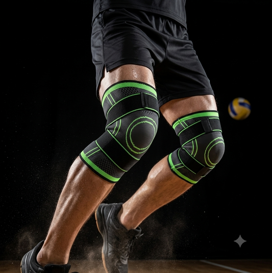 Rodillera Deportiva con Vendas de Sujeción