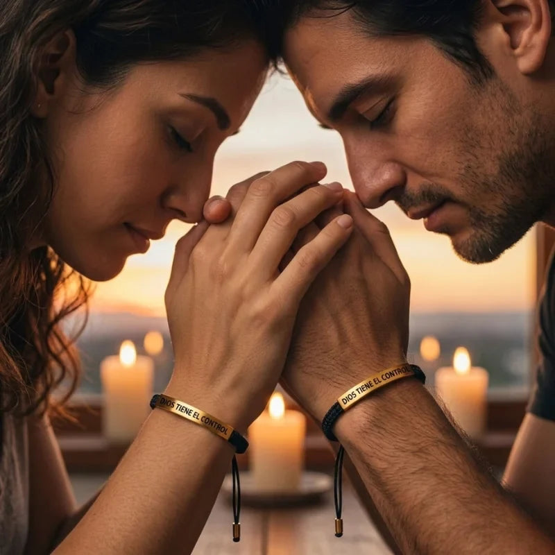 🙏 Dios Tiene El Control 🙏 Pulsera de Fe ❤️